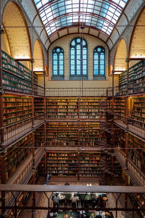 Literary Travel, Write Your Own Story, Dream Library, Library Room, I Amsterdam, Amsterdam Travel, Amsterdam City, Architecture Details, Great Places