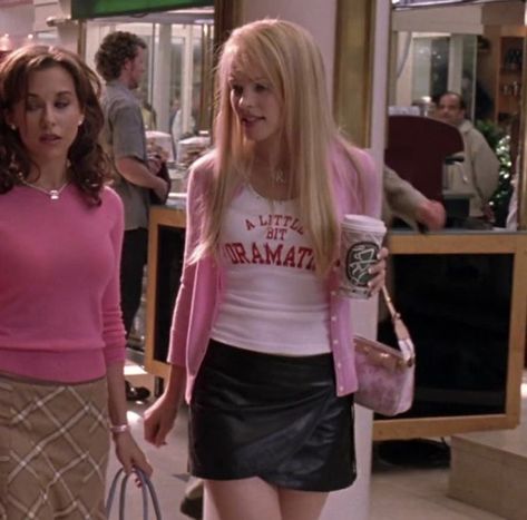 Fashion Girl Outfits, 90s Movies Fashion, Mean Girl 3, Mean Girls Aesthetic, Movies Fashion, Rom Coms, Mean Girls Movie, Y2k Fits, Outfits 90s