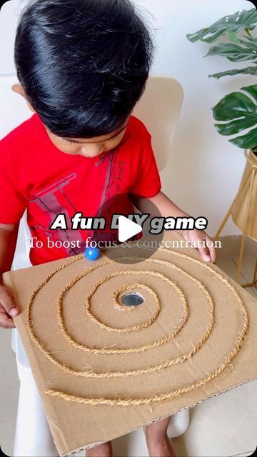 Eye Hand Coordination Activities, Fun Games For Toddlers, Games To Play With Kids, Diy Kids Games, Focus And Concentration, Kindergarden Activities, Indoor Games For Kids, Baby Learning Activities, Toddler Arts And Crafts