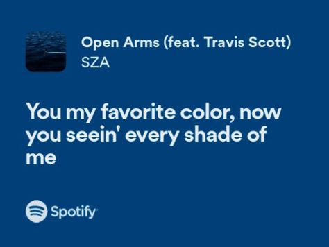 Blue Lyrics Aesthetic, Open Arms Sza Lyrics, Blue Song Lyrics, Playlist Wallpaper, Lightning Aesthetic, Song Lyric Posters, Blue Song, Meaningful Lyrics, Lyric Poster