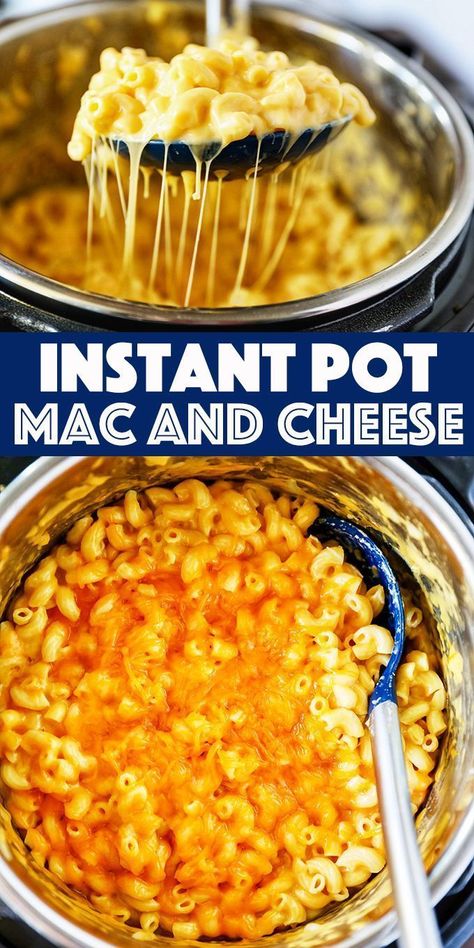 Mac And Cheese Rezept, Instant Pot Macaroni And Cheese, Instant Pot Macaroni, Instant Pot Mac And Cheese, Pot Mac And Cheese, Recipe Instant Pot, Pot Recipes Healthy, Pot Recipes Easy, Best Instant Pot Recipe