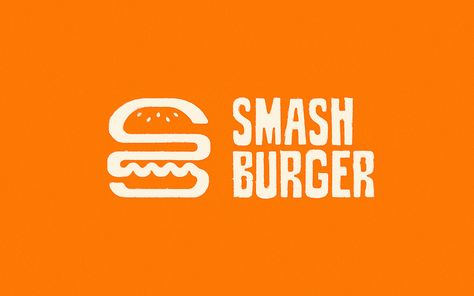 Smash burger on Behance Eco Friendly Logo Design, Restaurant Branding Identity, Burger Branding, Eco Friendly Logo, Burger Logo, Fast Food Logos, Logo Sketches, Hand Lettering Practice, Food Branding