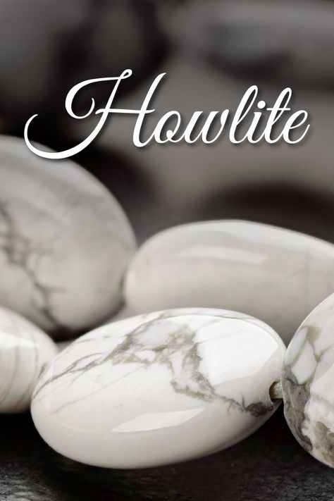 Howlite Crystal Meaning, Howlite Meaning, White Howlite Jewelry, Howlite Jewelry, Gray Gemstones, Gemstone Properties, White Buffalo Turquoise, Howlite Stone, Crystal Therapy