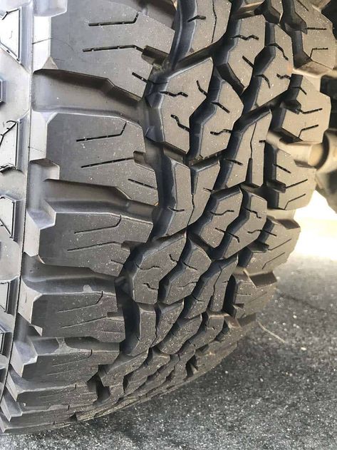 Goodyear Wrangler UltraTerrain AT Thrives on the Street or in the Dirt 6 Goodyear Wrangler, Discount Tires, My Needs, Old Tires, Chrome Wheels, Truck Tyres, Work Truck, Tyre Shop, New Tyres