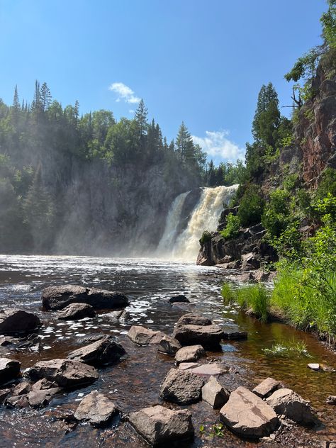 #MN #Minnesota #Waterfall #Duluth #UpNorth #Hike #Nature Forest Core, Duluth Minnesota, Duluth Mn, University Of Minnesota, Up North, Summer Baby, North Shore, Dream Destinations, Great Lakes