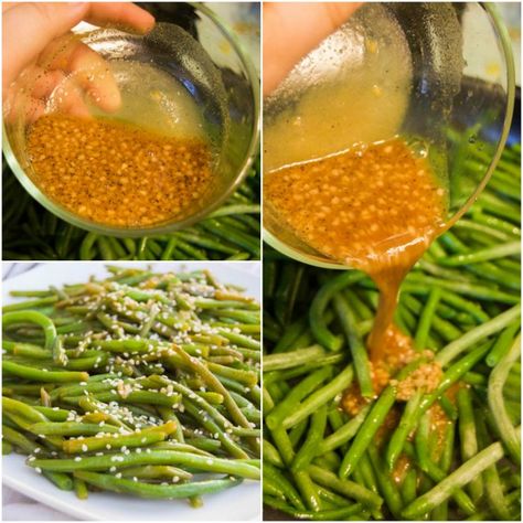 Sweet Green Beans Soy Sauce Brown Sugar Recipe, Green Bean Soy Sauce, Asian Style Garlic Green Beans, Green Bean Recipes Soy Sauce, Green Beans With Xo Sauce, Green Beans Soy Sauce Brown Sugar, Soy Sauce Green Beans Brown Sugar, Soy Sauce Green Beans, Asian Green Beans