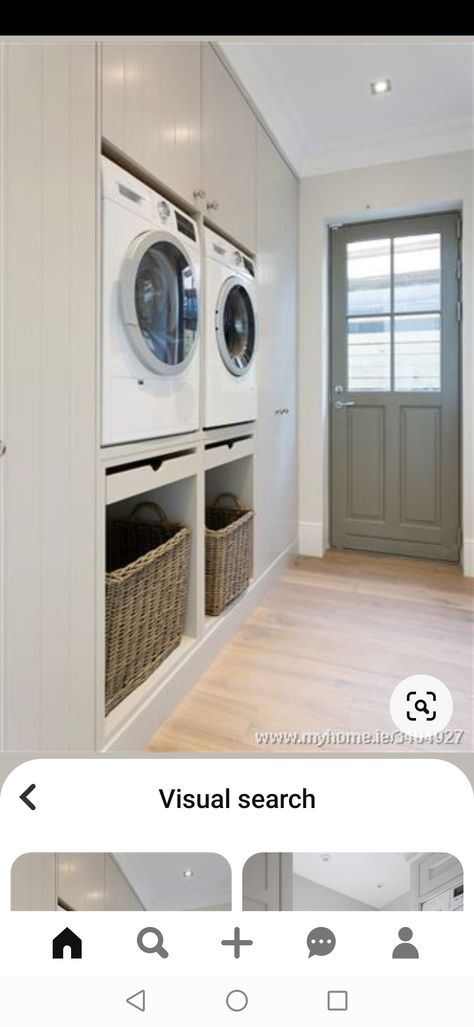 Dream Laundry Room, Mudroom Laundry Room, Laundry Design, Living Room Designs Small Spaces, Laundry Room Inspiration, Laundry Baskets, Small Laundry Rooms, Small Laundry, Top Loaders