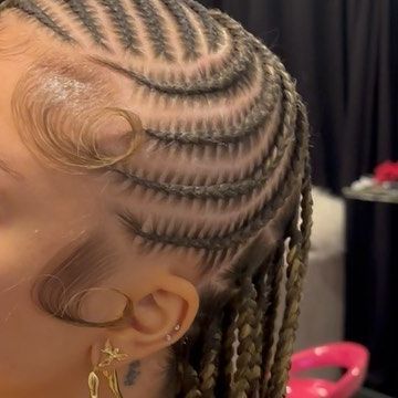 Latto Braids Hairstyles, Latto777 Hair, Inspo Hairstyles, Texture Hair, Lemonade Braids, Edge Control, Braided Cornrow Hairstyles, Cornrows Braids, Cornrow