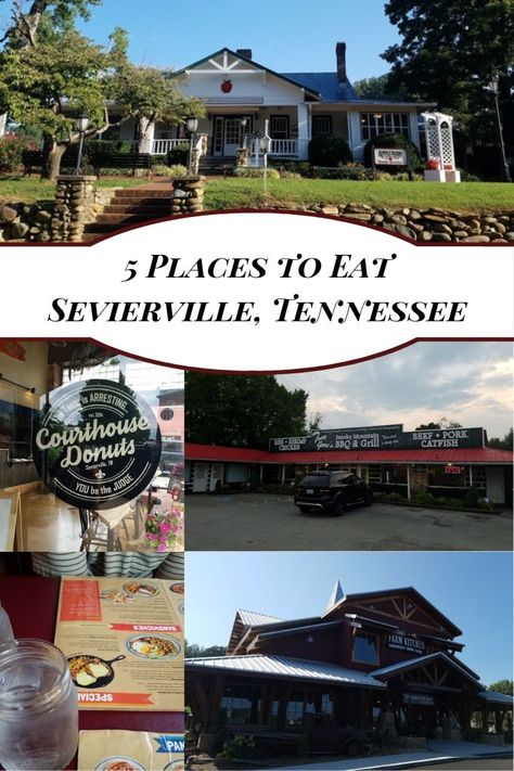 5 Places to Eat in Sevierville, Tennessee - where to eat on vacation - family travel Gatlinburg Tennessee Vacation, Smokey Mountains Vacation, Sevierville Tennessee, Gatlinburg Vacation, Southern Travel, Sevierville Tn, Tennessee Travel, Tennessee Vacation, Gatlinburg Tennessee