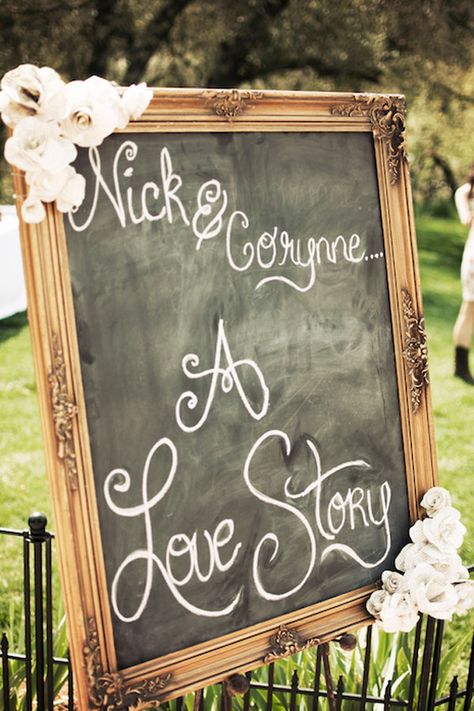 want this someday Bridal Guide, Chalkboard Sign, A Love Story, Couple Shower, Unique Wedding Invitations, Sister Wedding, Bridal Shower Theme, Vintage Bridal, Wedding Shower