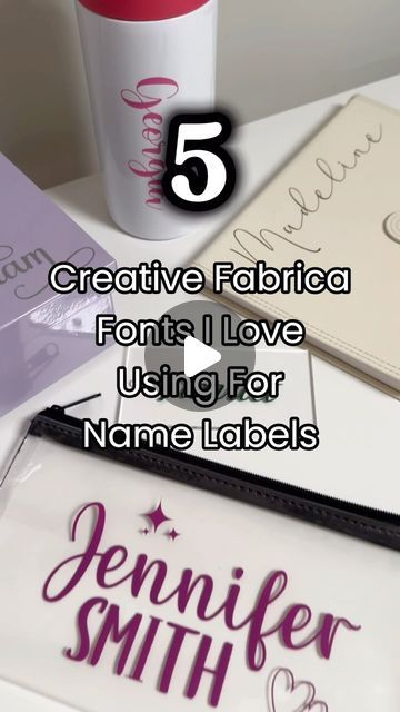 Cricut Font Combinations Free, Creative Fabrica, Brother Label Maker Fonts, Adding Glyphs To Fonts In Cricut, How To Add Glyphs To Fonts In Cricut, Best Cricut Fonts For Boys, Facebook Video, O Love, Name Labels