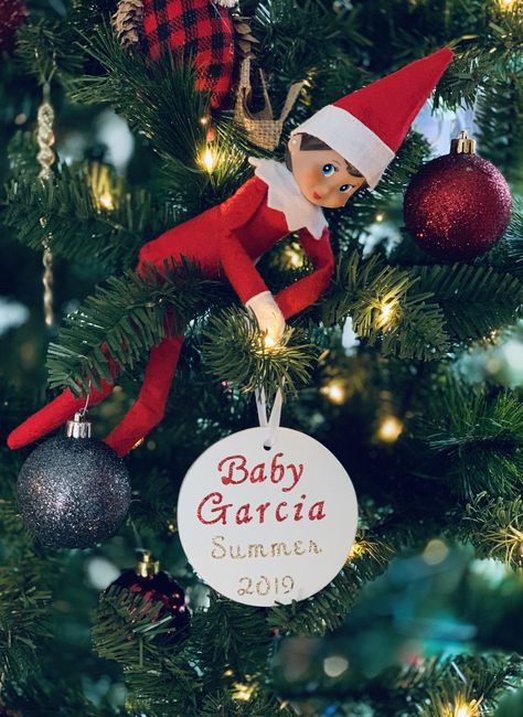 Elf On Shelf Baby Announcement, Elf On The Shelf Baby Announcement, Elf On The Shelf Pregnancy Announcement, Prego Announcement, Christmas Announcement, Holiday Pregnancy Announcement, Christmas Baby Announcement, Awesome Elf On The Shelf Ideas, Baby Pop