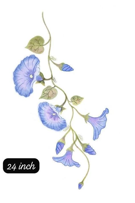 Morning Glory Flowers Drawing, Morning Glory Tattoo, Underboob Tattoos, Glory Tattoo, June Art, Flower Vine Tattoos, Grey Ink Tattoos, Symbols Of Strength Tattoos, Morning Glory Vine