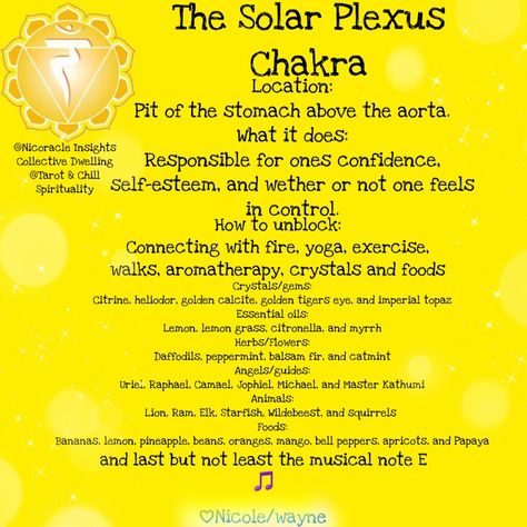 Solar Chakra, Chakra Locations, Solar Plexus Chakra Healing, Chakra Healing Meditation, Chakra Health, Sacred Science, Color Healing, Healing Spirituality, Angel Guide