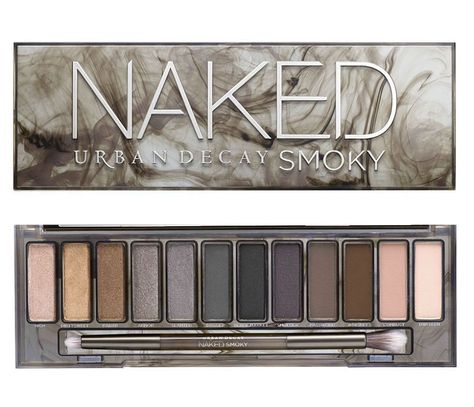 Urban Decay Naked Smoky Palette - Urban Decay Eye Shadow Palette Tutorial Urban Decay Smokey Palette, Smokey Eye Palette, Smokey Eyeshadow Palette, Urban Decay Eyeshadow Palette, Smoky Eyeshadow, Trendy Eyeshadow, Smokey Eyeshadow