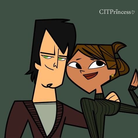 Trent And Courtney, Trent X Courtney, Trio Fanart, Duncan Total Drama, Drama Total, Drama Island, Total Drama Island, Total Drama, Drama Series