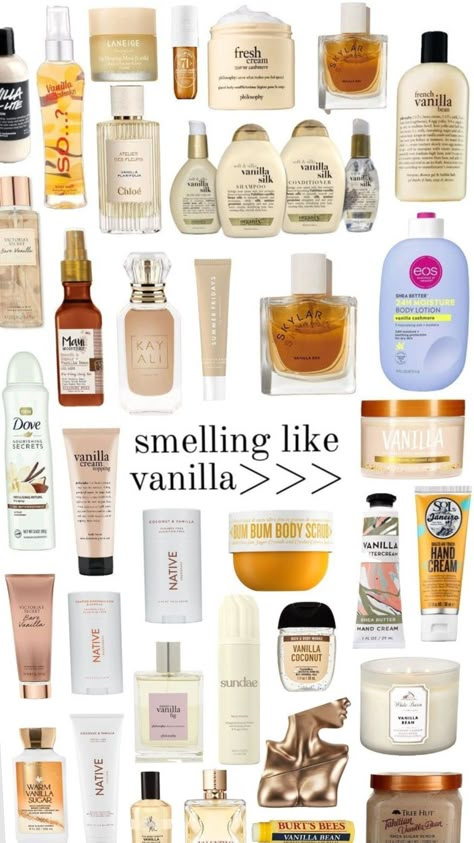 Vanilla Smell, Fragrance Lab, Popular Perfumes, Fragrances Perfume Woman, Vanilla Perfume, Sun Bum, Body Smells, Shower Skin Care, Perfect Skin Care Routine