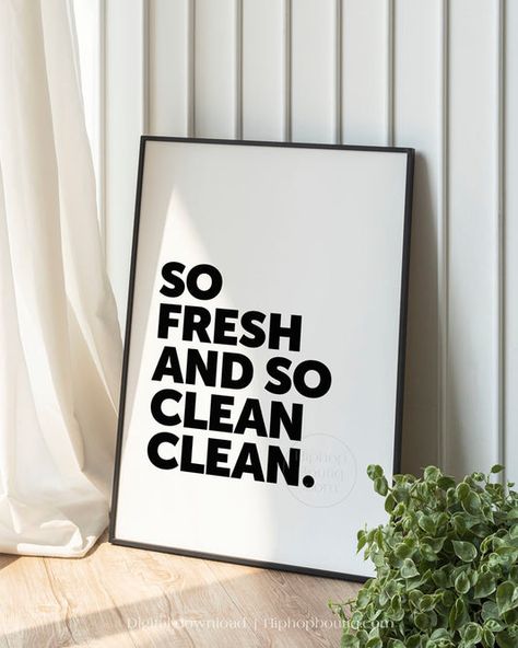 Posters & Wall Art | HiphopBoutiq – Page 2 Nike Bathroom Decor, Cute Bathrooms Apartment, Hip Hop Bathroom Decor, Hypebeast Bathroom Decor, Boys Bathroom Art, Electric Bathroom Decor, So Fresh And So Clean Sign, Bathroom Party Decor, Teen Bathroom Decor Ideas