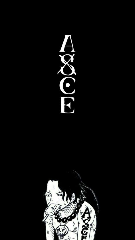 Sabo Edit, Ace Tattoo One Piece, Ace Wallpaper, One Piece Black And White, Luffy Manga, Ace Tattoo, Ace One Piece, Majin Boo, Edit Wallpaper