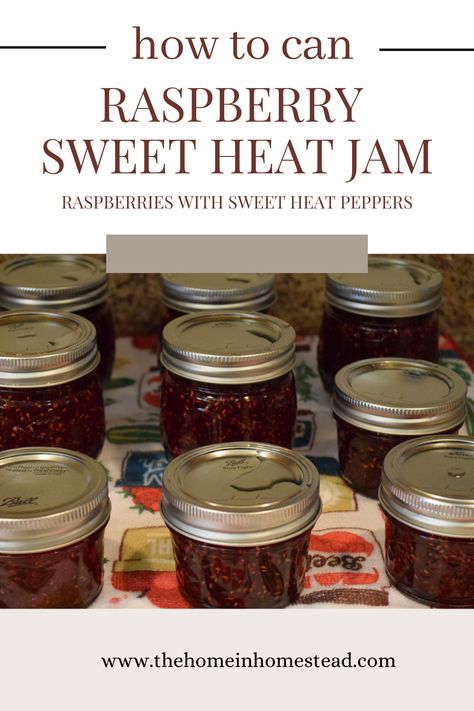 Raspberry Sweet Heat Jam Raspberry Jalapeno Jam, Raspberry Jam Recipe, Jalapeno Jam, Can Jam, Sweet Heat, Batter Bowl, Jam Recipe, Cheese Crackers, Raspberry Jam