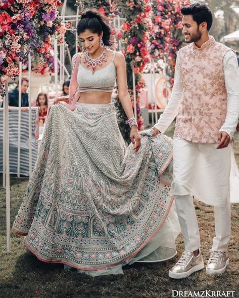 So today we are talking about the latest television series addition to Netflix called, 'The Big Day'. The Big is a show about the concept of arranged marriages in today’s time. #shaadisaga #indianwedding #thebigday #thebigdaynetflix #thebigdaywedding #thebigday #weddingdecor #netflixseries #weddingdecordiy #haldiweddingdecor #outdoorweddingdecor #bohoweddingdecor #weddingdecoronbudget #weddingdecorindian #weddingdecorluxury #weddingdecorelegant #simpleweddingdecor #modernweddingdecor Engagement Attire For Indian Couple, Engagement Outfits Indian Couple, Lehenga Royal, Engagement Outfits Indian, Indian Engagement Outfit, Couple Indian, Marriage Photoshoot, Blush Outfit, Coordinated Outfits