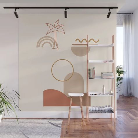 Buy Minimal Dune 02 #Wall #Mural by #designdn #Worldwide #shipping #society6 #abstractart available at society6.com/designdn Just one of millions of high quality products available. #homedecor #interiordesign #dormdecor #dormgoals #shopping #buyart #bedroomdecor #wallmurals #giftideas #illustration #findyourthing #minimal #desert #geometric #earthtones Wall Mural Abstract, Flowers Wall Mural, Mural Abstract, Removable Wall Murals, Abstract Line Art, Modern Flower, Retro Modern, Abstract Lines, Retro Floral