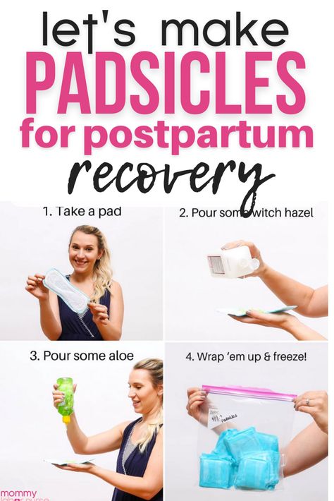 Postpartum Frozen Pads, Homemade Perineal Ice Pack, Diy Postpartum Ice Packs, Diy Cooling Pads After Birth, Ice Pads For After Birth, Cooling Pads After Birth, After Birth Padsicles, Frozen Pads After Birth, After Birth Pads