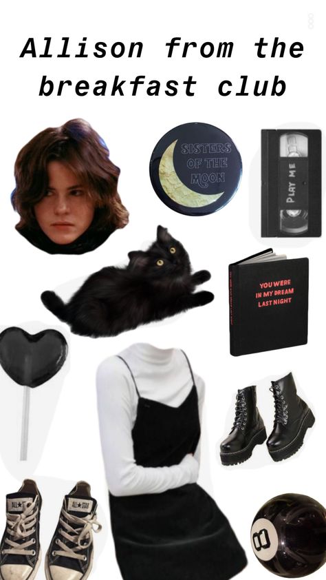 Breakfast Club Allison Aesthetic, Breakfast Club Outfits Style, The Breakfast Club Outfits Style, Breakfast Club Allison Outfit, Mystic Pizza Outfits, Breakfast Club Aesthetic Outfits, Breakfast Club Inspired Outfits, Allison Breakfast Club Aesthetic, Alison Breakfast Club