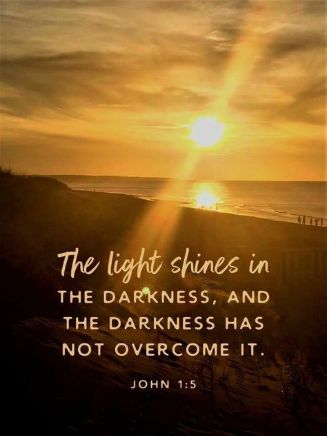 Bible Verses For Teens, Light Shines In The Darkness, John 1 5, Sun Life, Jesus Paid It All, Light Quotes, Living Photo, Gods Love Quotes, Christian Quotes Prayer