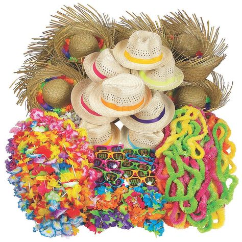 Kids Luau Parties, Luau Centerpieces, Luau Party Favors, Hawaiian Leis, 50 Party, Hawaiian Party Theme, Luau Party Supplies, Luau Party Decorations, Hawaiian Party Decorations