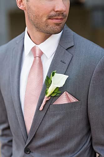 Groomsmen Attire Blush Pink, Gray Suit Pink Tie, Grey Suit With Pink Tie, Rose Gold Suit Men, Grey Suit Pink Tie, Suit With Pink Tie, Rose Gold Suit, Blush Pink Tie, Pink Shirt Men