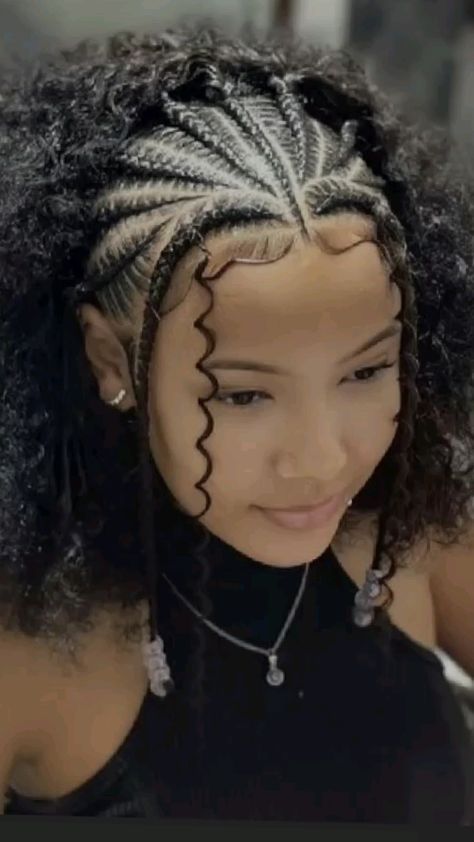 #braidhairstyle #braid #braider #braidstyles #braidedhair #braidsbyme #braidwigs #braided #braiding #braidupdo #braidmaids #braiddesigns #braidstylist #braidedupdo #braidedbun #braidart #braidouts #braiders #trenzas #braidqueen #braidsmaid #braidbar #braide #braidmaster #hairstyle #braidideas #braidinspiration #braidcreativity #braidseason #braidedup French Braid Two Braids, Braids Across Top Of Head, Braided Hairstyles For Girls Black, Mixed Girls With Braids, Different Braids For Black Women, Half Up Half Down Hair Braids, Braided Hairstyles For Curly Hair, Half Head Braids, Braids Hair Ideas