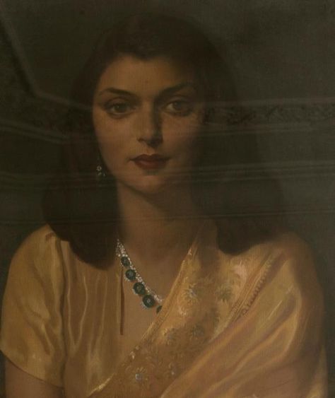 Maharani Gayatri Devi Jewellery, Gayathri Devi, Leeknow Aesthetic, Cooch Behar, Maharani Gayatri Devi, Indian Royalty, Sharmila Tagore, Gayatri Devi, Brand Profile