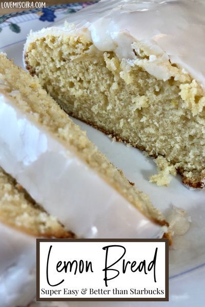 This easy-to-make, delicious, homemade lemon loaf bread is full of REFRESHING lemon flavor. It is the perfect spring and summer recipe. It�s even better than Starbucks� Iced Lemon Loaf Cake. #lemonbread #homemade #easyrecipes Starbucks Iced Lemon Loaf, Lemon Loaf Bread, Iced Lemon Loaf, Party Cookies Recipe, Lemon Ideas, Desserts With Few Ingredients, Lemon Loaf Cake, Drink Inspiration, Lemon Loaf