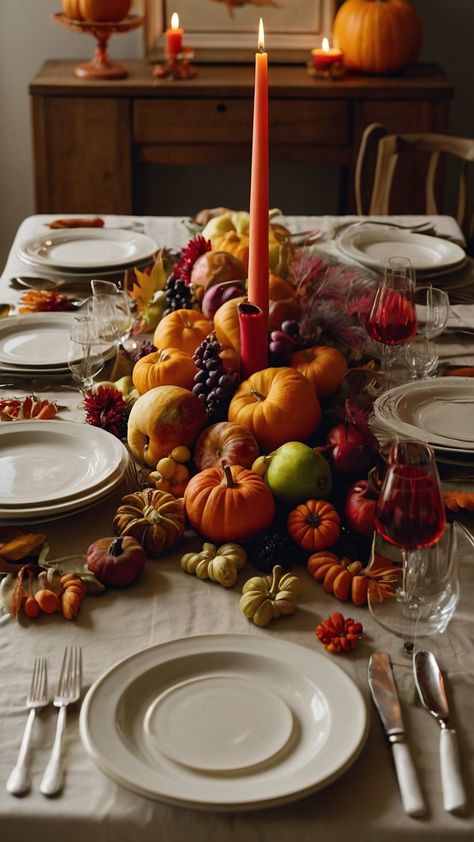 Get inspired by these Thanksgiving tablescapes featuring simple elegant moody modern vintage natural rustic and elegant ideas for your holiday feast From rustic to elegant white round table settings find the perfect inspiration for your Thanksgiving celebration Vintage Thanksgiving Tablescapes, Moody Modern Vintage, Thanksgiving Tablescapes Elegant, Round Table Settings, White Round Table, Moody Modern, White Round Tables, Thanksgiving Gathering, Beautiful Dinner