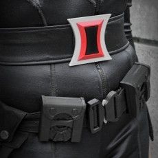 Black Widow Belt Buckle Black Widow Belt, Black Widow Costume, Marvel Fashion, Thigh Holster, Black Widow Cosplay, Black Widow Avengers, Halloween Costume Suit, Black Widow Movie, Work Belt