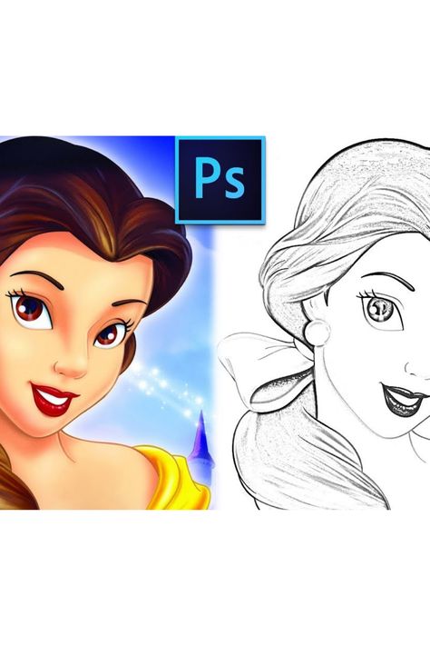 Photoshop Tutorials | How to Convert image into Pencil Drawing How To Make Sketch, Sketch Photoshop, Photoshop Pics, Photoshop Tutorial, Pencil Sketch, Pictures To Draw, Pencil Drawing, Ceiling Design, Enjoy It