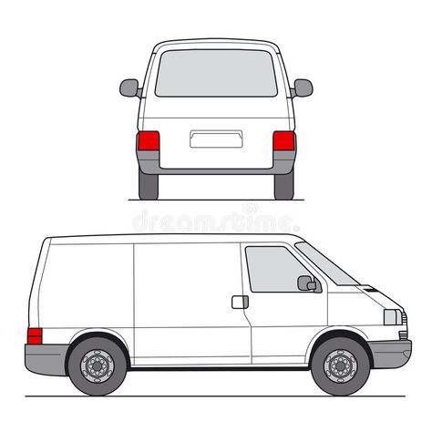 Van Template, Van Drawing, Motorcycle Illustration, Silhouette Template, Card Drawing, White Vans, Information Graphics, Free Illustration, Locked Wallpaper