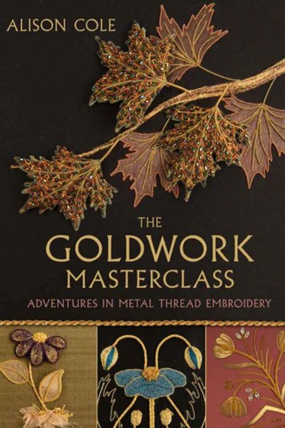 Goldwork Embroidery, Gold Work Embroidery, Learning To Embroider, Hand Pictures, Embroidery Book, Gold Work, Gold Embroidery, Print Book, Embroidery Inspiration