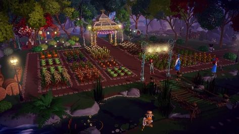 Buzz House Dreamlight Valley, Dreamlight Valley Remy Ideas, Garden Disney Dreamlight Valley, Disney Dreamlight Valley Wall E Garden, Disney Dreamlight Valley Shopping Area, Farm Dreamlight Valley, Disney Dreamlight Valley Tree Farm, Disney Dreamlight Valley Crops, Dreamlight Valley Crops