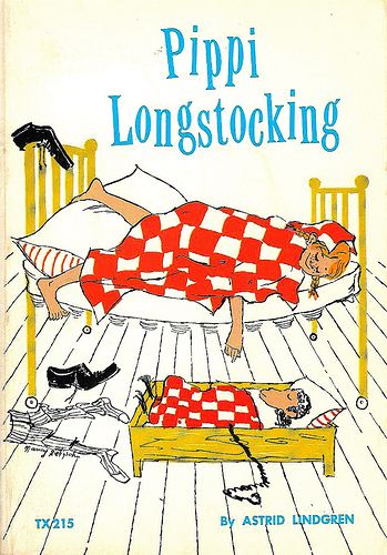 Pippi Longstocking (1950/1959) by jl.incrowd, via Flickr  Who didn't love Pippi? Fountain City, 동화 삽화, Pippi Longstocking, Childhood Books, Childhood Toys, Vintage Children's Books, Old Toys, The Good Old Days, I Love Books