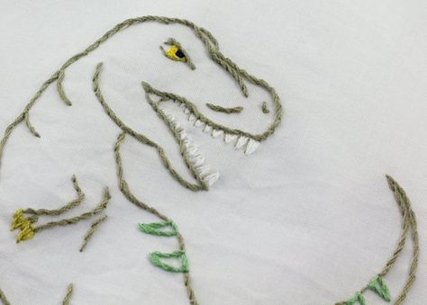 Hey, I found this really awesome Etsy listing at https://www.etsy.com/au/listing/191674404/dinosaur-embroidery-pattern-dinosaur Dinosaur Embroidery Pattern, Prehistoric Plants, Dinosaur Embroidery, Snowman Embroidery, Winter Embroidery, Crochet Dinosaur, Basic Embroidery Stitches, Snowmen Patterns, Sewing Stitches