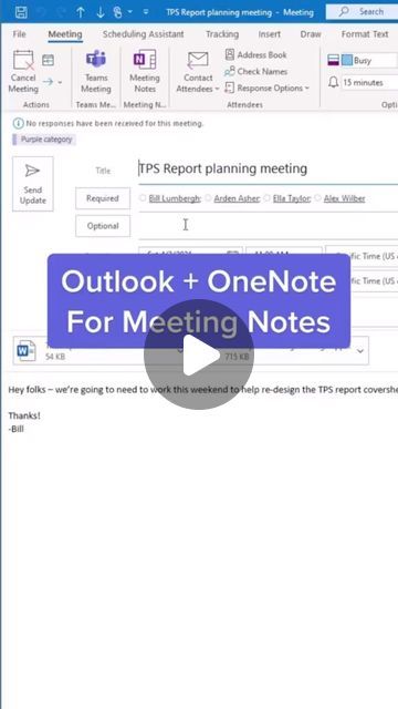 Mike Tholfsen on Instagram: "Outlook and OneNote for meeting notes  ✅ Over 500 more Microsoft tips on my TikTok account: @mtholfsen ✅ 300 Microsoft videos on my YouTube channel - link on my Instagram account page  🔖 Bookmark this for safe keeping and share with a friend.  #Outlook #email #Microsoft #OneNote #MeetingNotes #techtips #officetips #Microsoft365 #tutoria" Outlook Organization Tips, Microsoft Outlook Tips, Microsoft Onenote Templates, Onenote Tips, Outlook Tips, Microsoft Onenote, Onenote Template, Office Hacks, One Note Microsoft