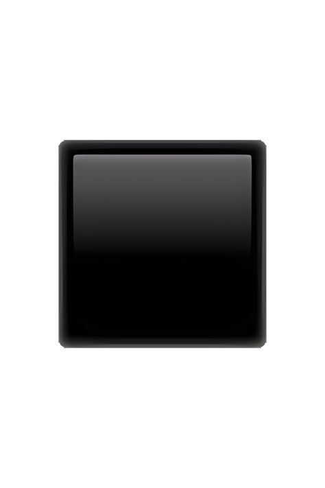 The emoji ⬛ depicts a large, solid black square. It has four equal sides and is completely filled with the color black. It appears as a simple, geometric shape with no additional features or details. Ios Emojis, Apple Emojis, Emoji Copy, Emoji Dictionary, Black Emoji, Geometric Photography, Emoji Cat, Emoji Black, Ios Emoji