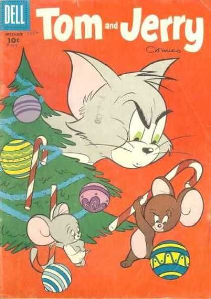 Tom & Jerry Comics 149 Dell Comic, Christmas Comics, Tom And Jerry Cartoon, Tom Y Jerry, Images Kawaii, Image Film, Disney Posters, Cartoon Posters, Tom Jerry