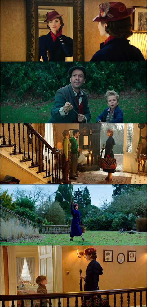 "Mary Poppins Returns" (2018) Mary Poppins Returns Aesthetic, Mary Poppins 2018, Mary Poppins Movie, Mary Poppins Returns, Action Films, Ben Whishaw, Disney Film, Foreign Film, Best Disney Movies