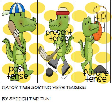 Past Present And Future Tense, Parts Of Speech Games, Future Tense Verbs, Speech Therapy Apps, Cosmic Bowling, Speech Games, Grammar Posters, Future Tense, Birds On A Wire