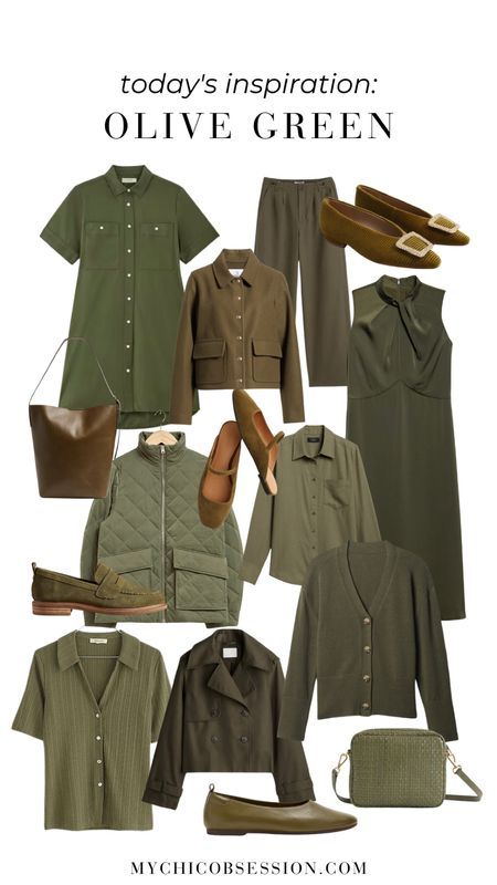 Green Fashion Aesthetic, Olive Green Outfits, Olive Aesthetic, Olive Green Outfit, Striped Linen Pants, Colour Pallets, 2024 Aesthetic, Green Outfits, Pattern Inspiration