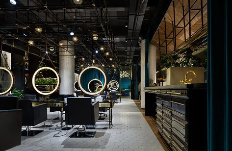 Stylish Barber Shop | Designwire China | Archinect Barber Shop Pictures, Salon Decorating, Barbershop Design Interior, Best Barber Shop, Barber Shop Interior, Hair Salon Design, Hair Salon Interior, Barbershop Design, Barber Shop Decor