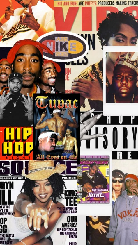 Hiphop Collage Art, 90s Screensavers, 90s R&b Aesthetic Wallpaper, 90s Hiphop Aesthetic, Hiphop Aesthetic Wallpaper, R&b Aesthetic Wallpaper, 90s R&b Aesthetic, 90s Hip Hop Artists, 80s Hiphop